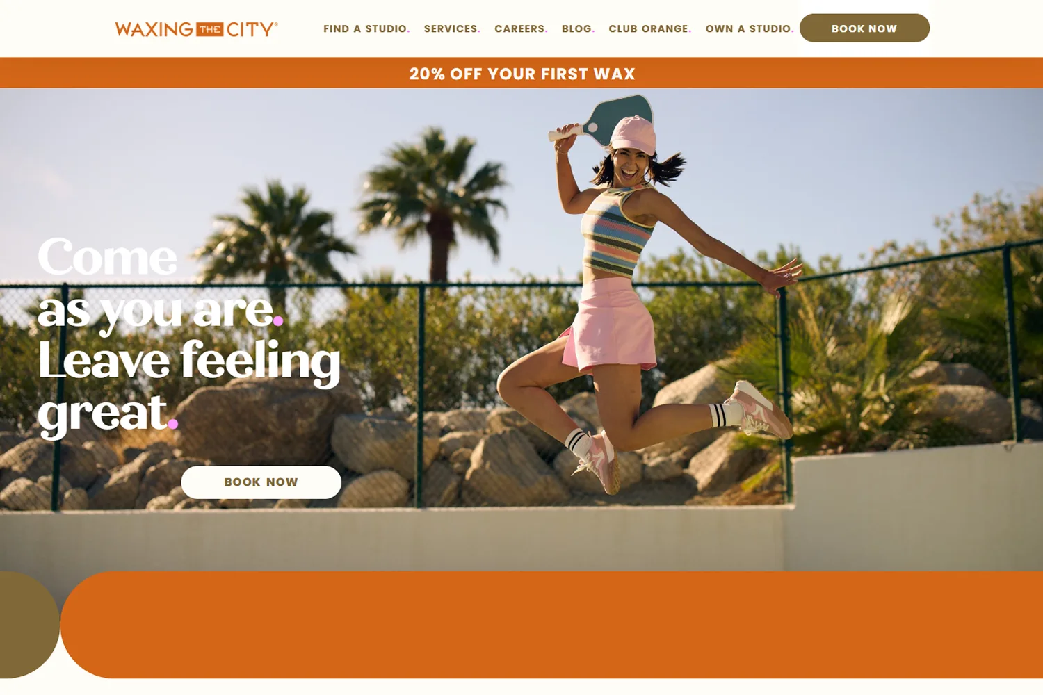 Waxing The City, a franchise that offers body waxing services.